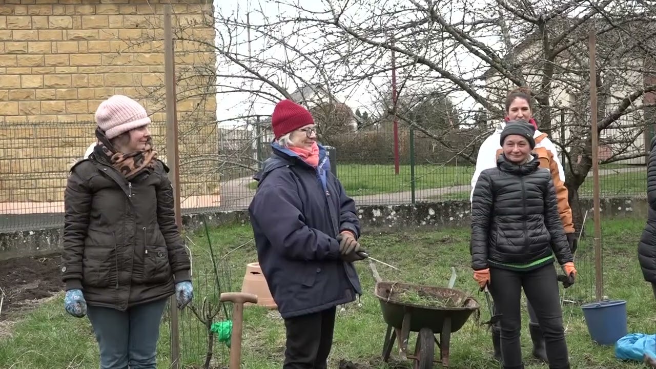 Présentation du jardin partagé
