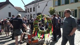 Maibaum à Kleinblittersdorf