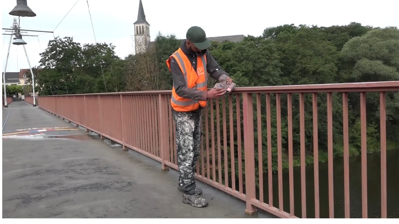 Travaux sur le pont de l’amitié