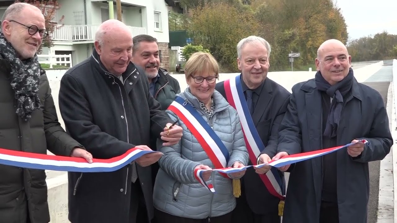 Inauguration de la piste cyclable